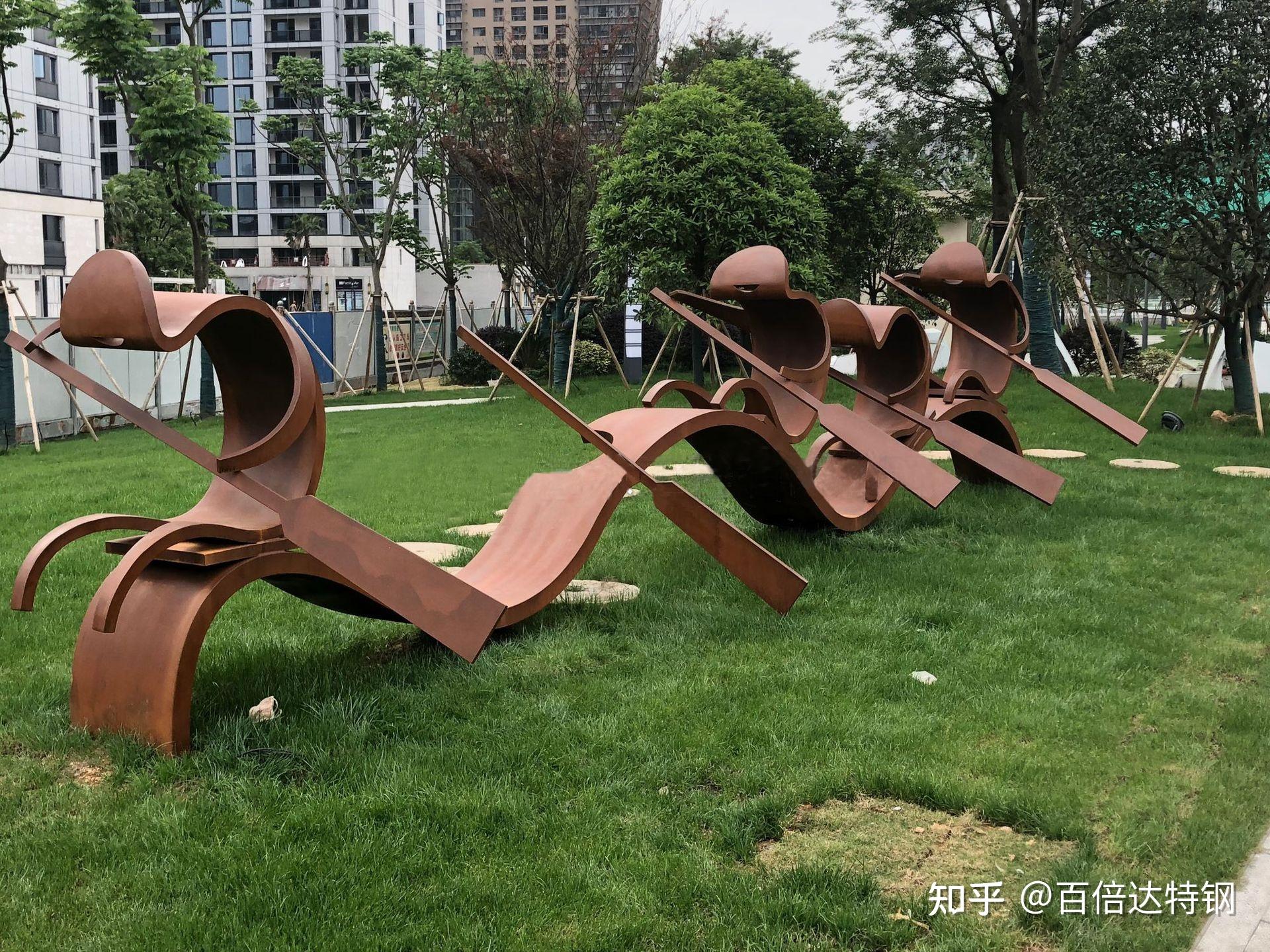 耐候钢在美景中的应用