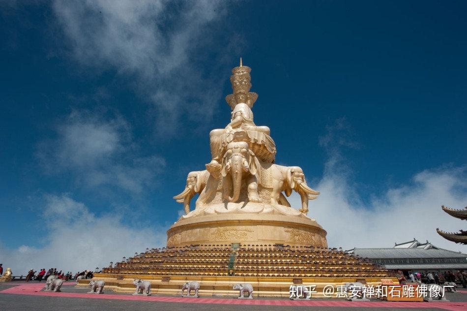 銅制 仏像 峨眉山金頂十方普賢菩薩像 工芸品 置物 十方普賢|