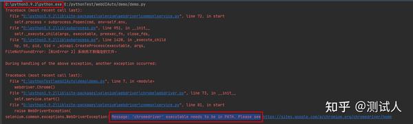 web-chromedriver-message-chromedriver-executable-needs-to-be-in-path-please-see
