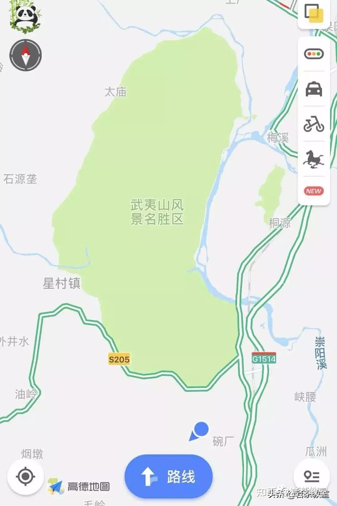 武夷岩茶山场分布图图片