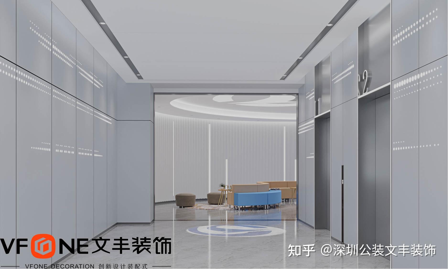 1200平方办公室装修详细步骤-开放式办公空间设计规划 - 知乎