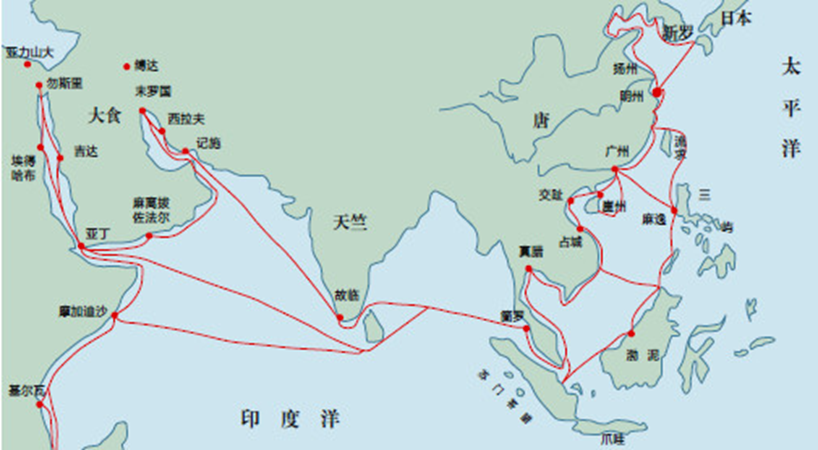 溯源古今,海上丝绸之路主要有两条:一是东海丝路