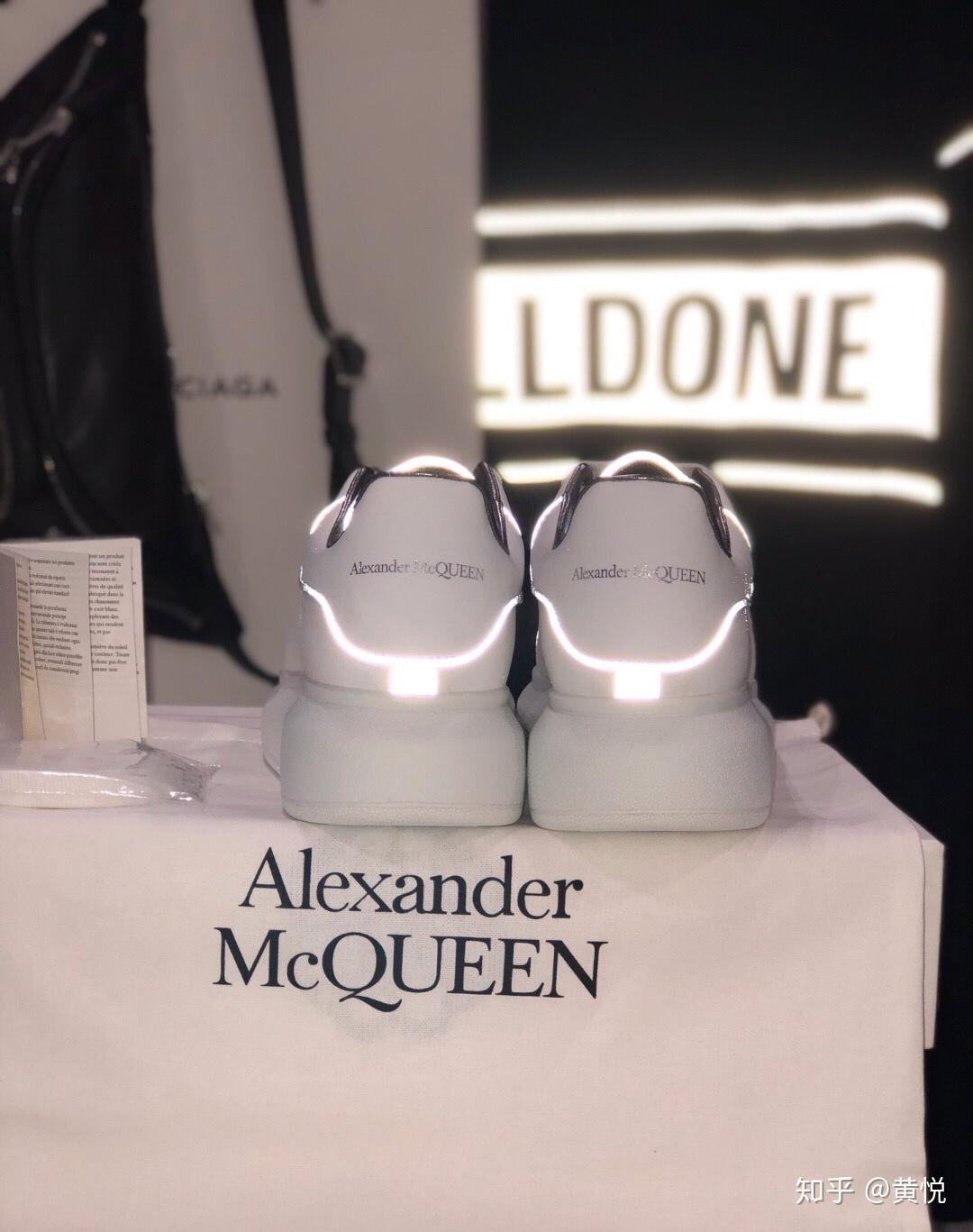 Alexander McQueen 麦昆小白鞋 鉴定 - 知乎