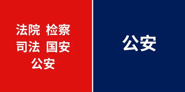 警號- 警察:監獄系統警號7位數,其他都為6位數. 公安:6位數.