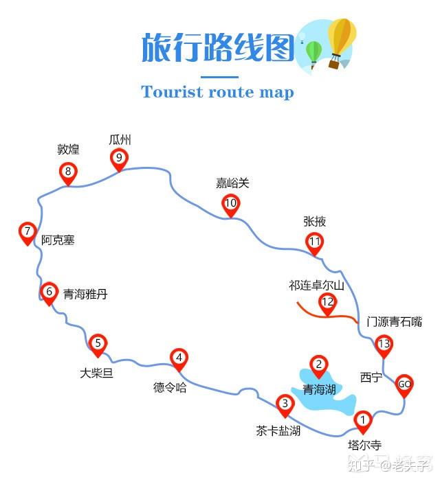 敦煌徒步路线