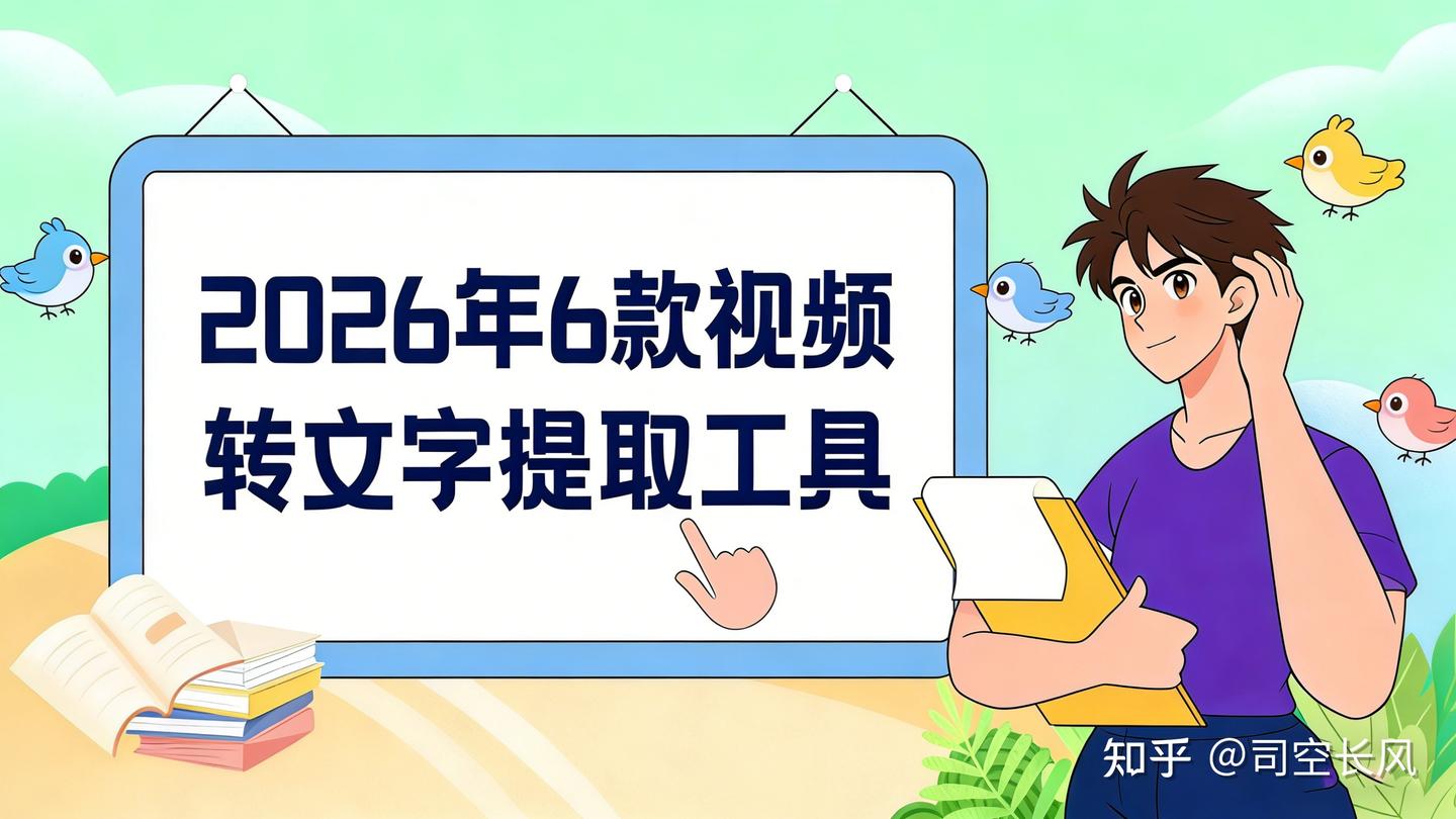 2026六款视频转文字工具,彻底告别手动整理会议记录 - 知乎