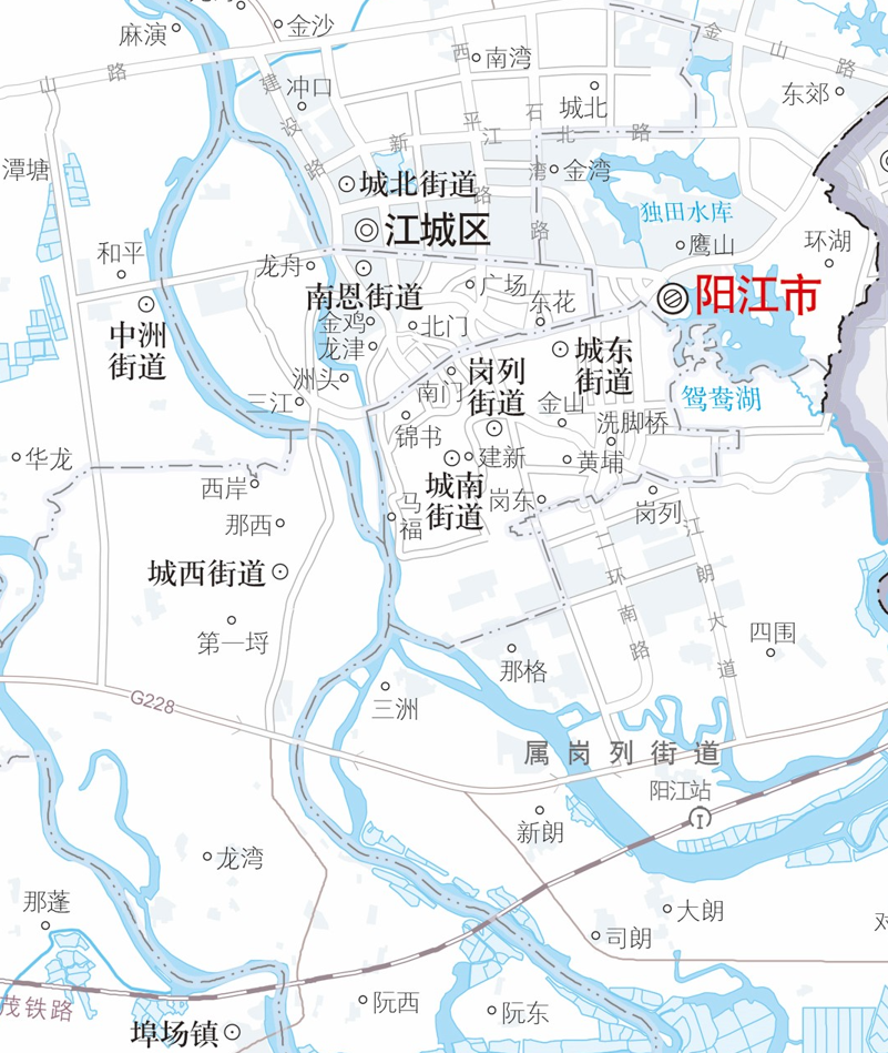 阳江市2023年高清行政地图 - 知乎