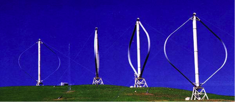 axis wind turbines)--矮胖子立轴风力机是最常见的非传统风力发电机