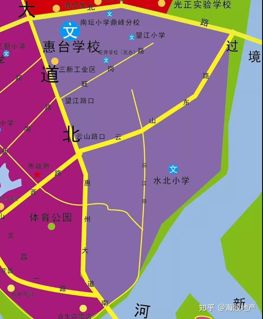 这些学校划片究竟有什么调整! 市区中心区初中学区划定!