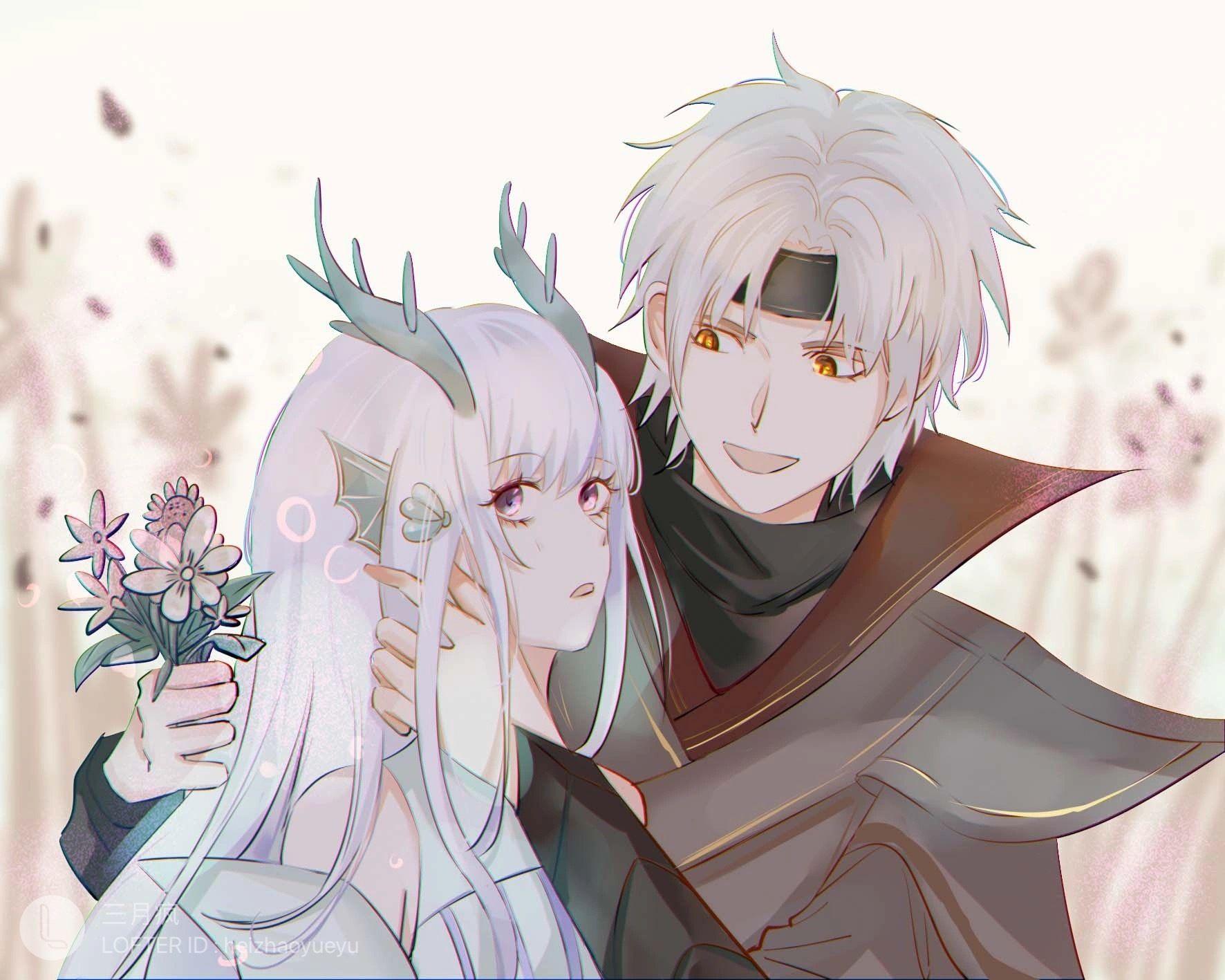 有没有东方曜和西施的动漫情头?