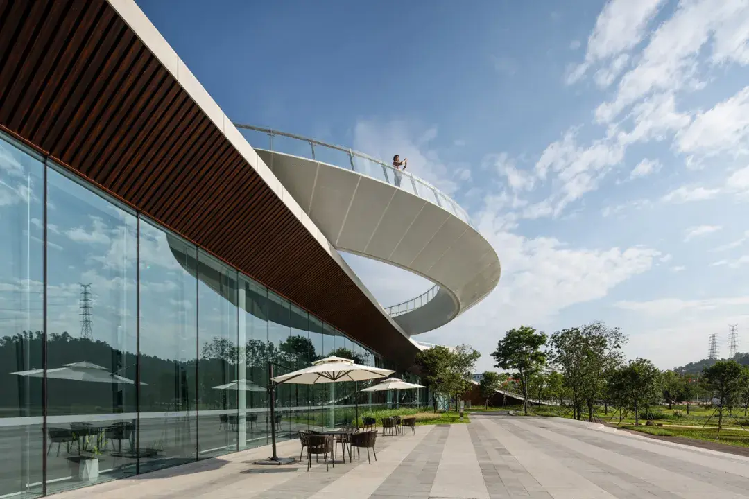 uhpc在深圳茅洲河水文教育展示馆项目中的运用