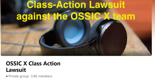 Ossic x lawsuit hot sale