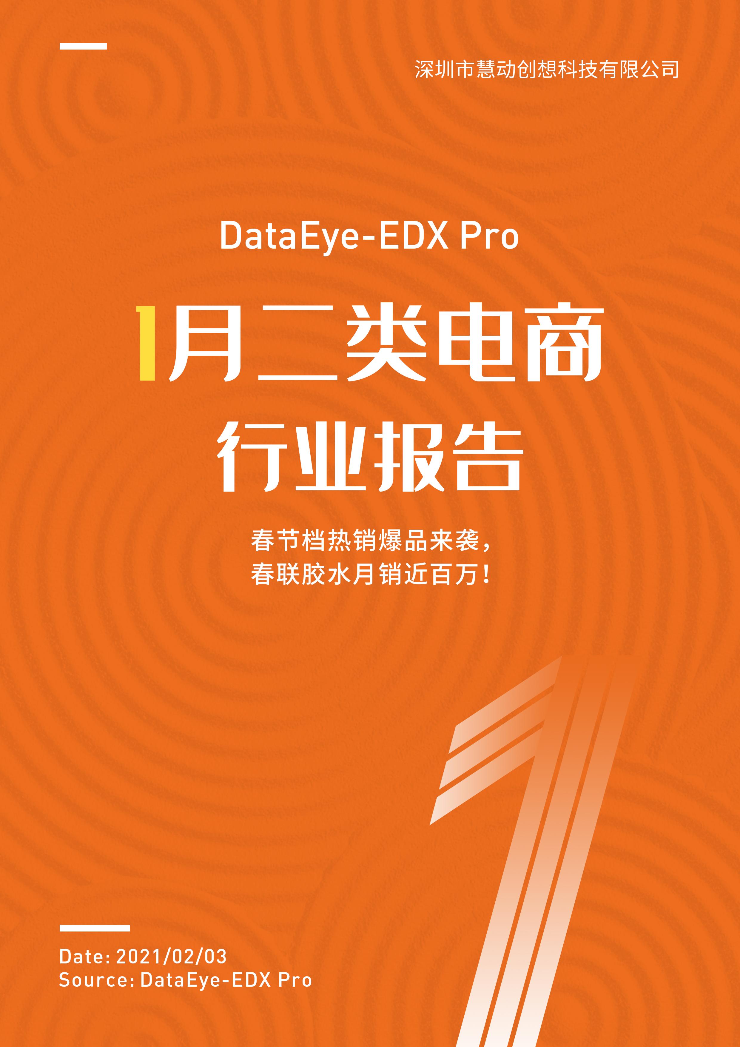 1月二類電商行業報告春節檔熱銷爆品來襲春聯膠水月銷近百萬