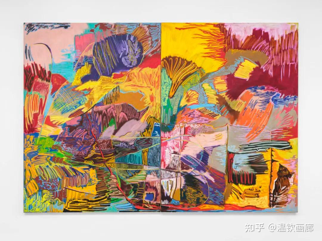 极具变化和冲突的方式抽象绘画瑞秋·琼斯Rachel Jones - 知乎