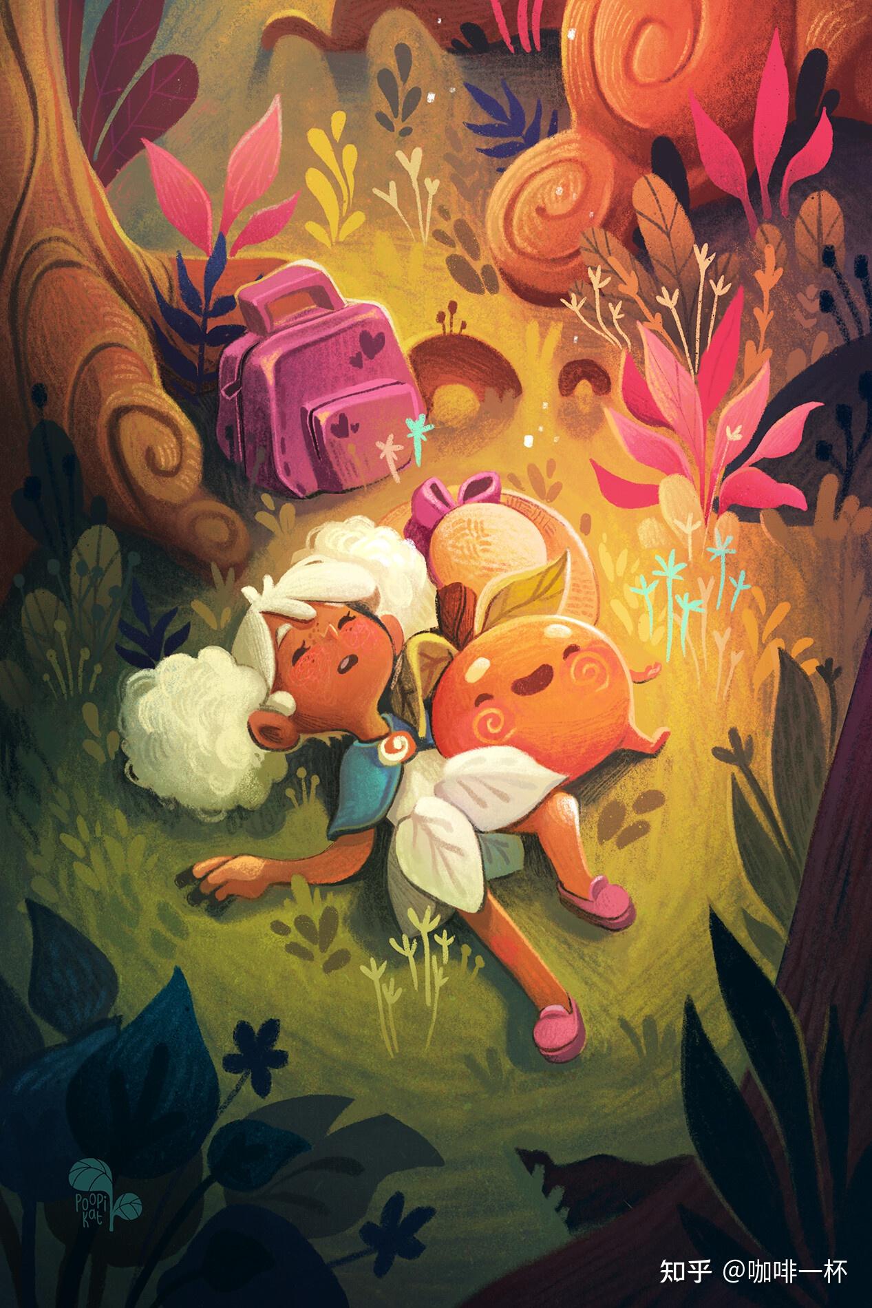 宝藏插画师分享儿插画师katepellerin