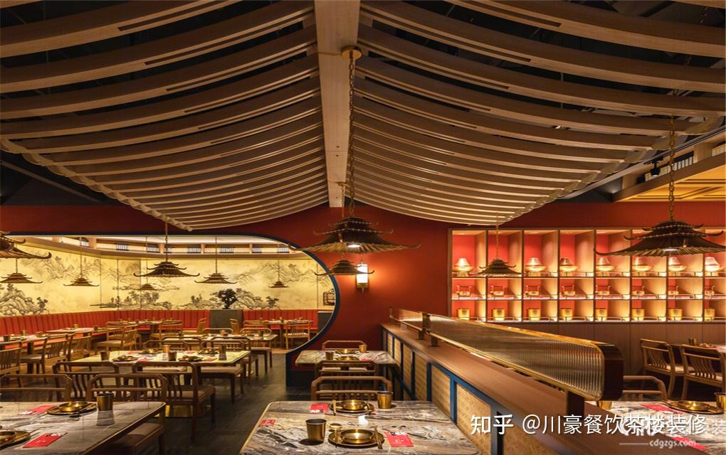 传统邂逅现代!中式火锅店设计俘获年轻心 - 知乎