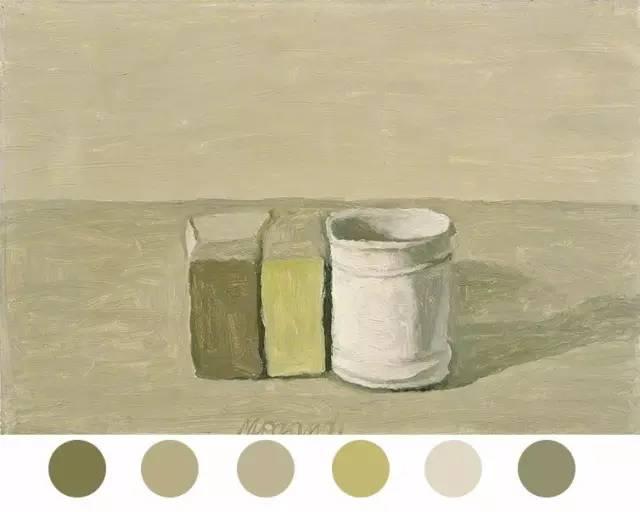 莫兰迪调色盘最高级的温柔色