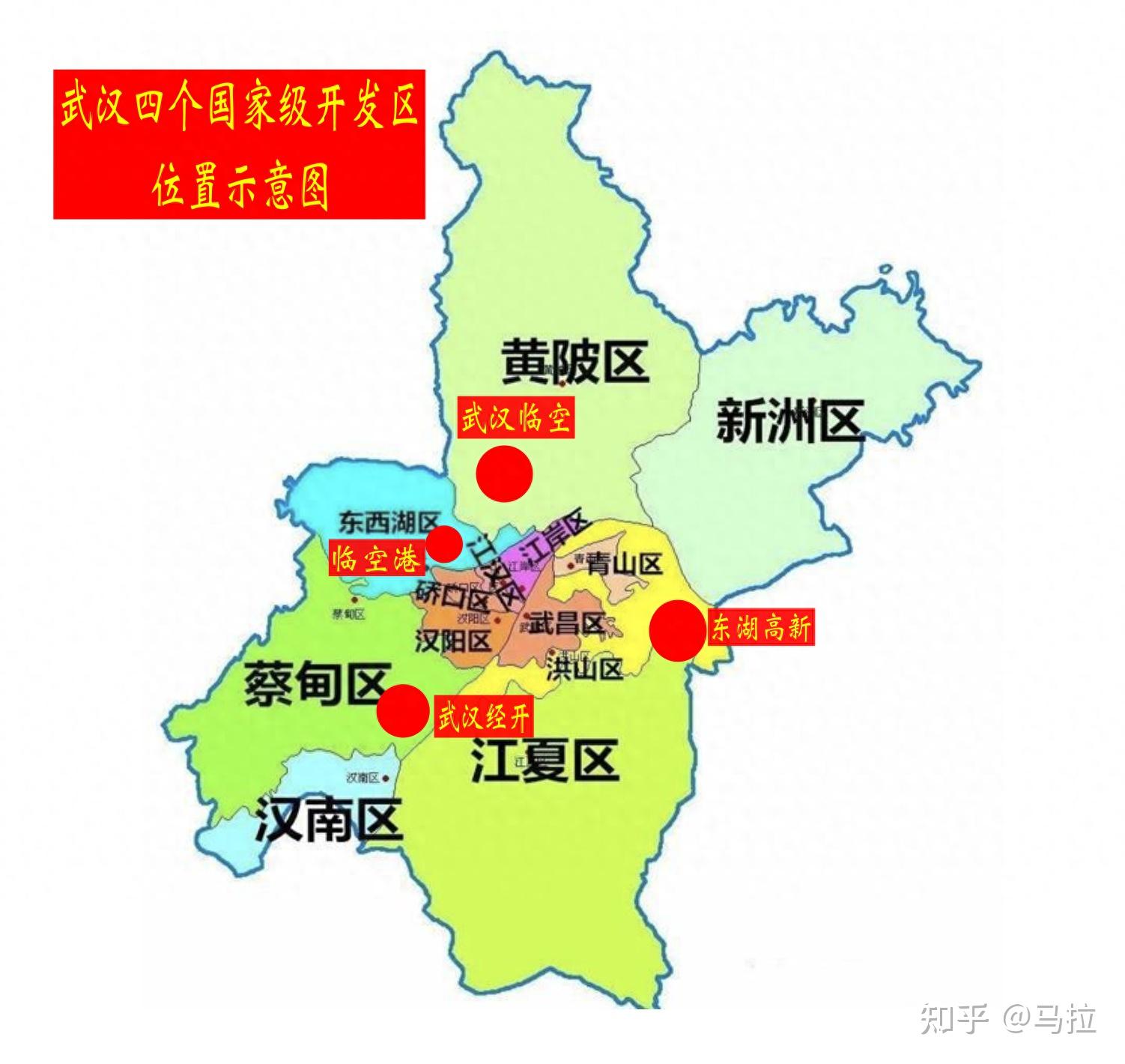 武汉片区地图图片