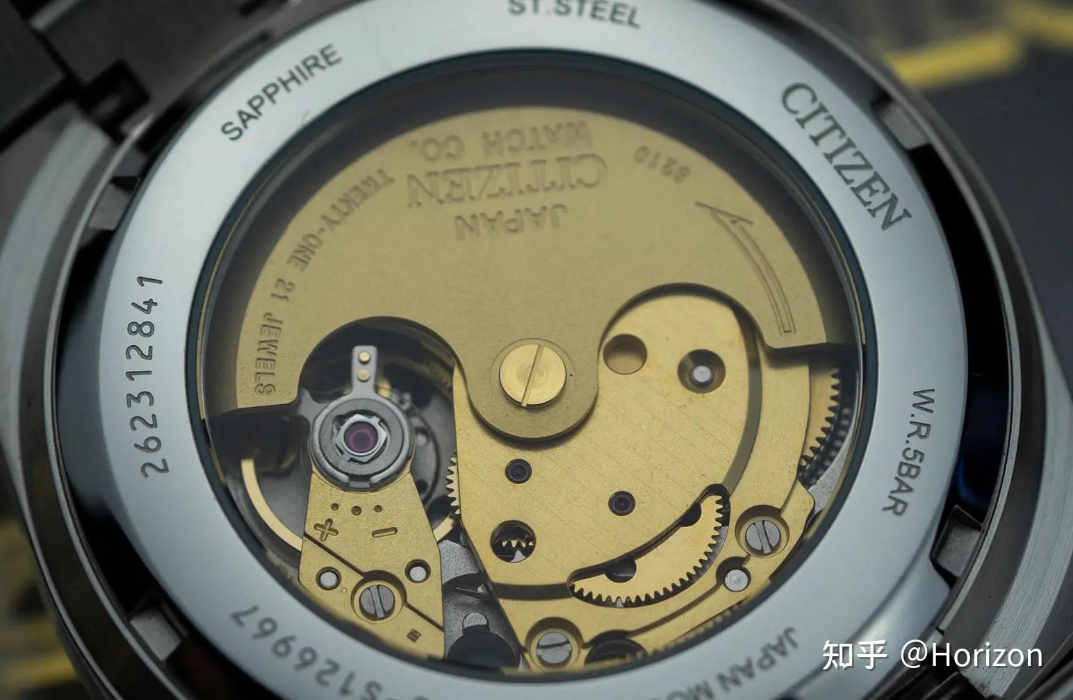 西铁城/美优达现代机械表机芯家族简介,8200机芯与9011/9015机芯,0910