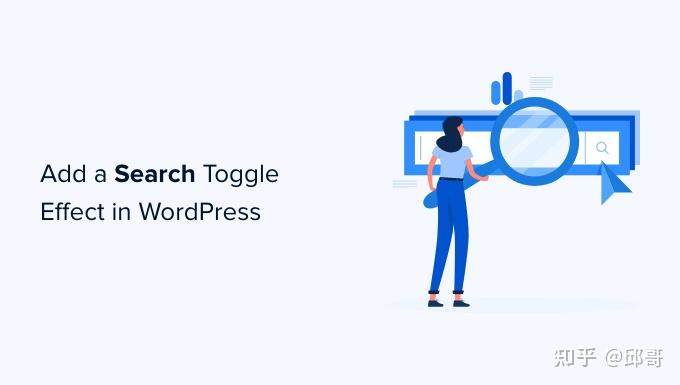 如何在 WordPress 中添加搜索切换效果 - 知乎
