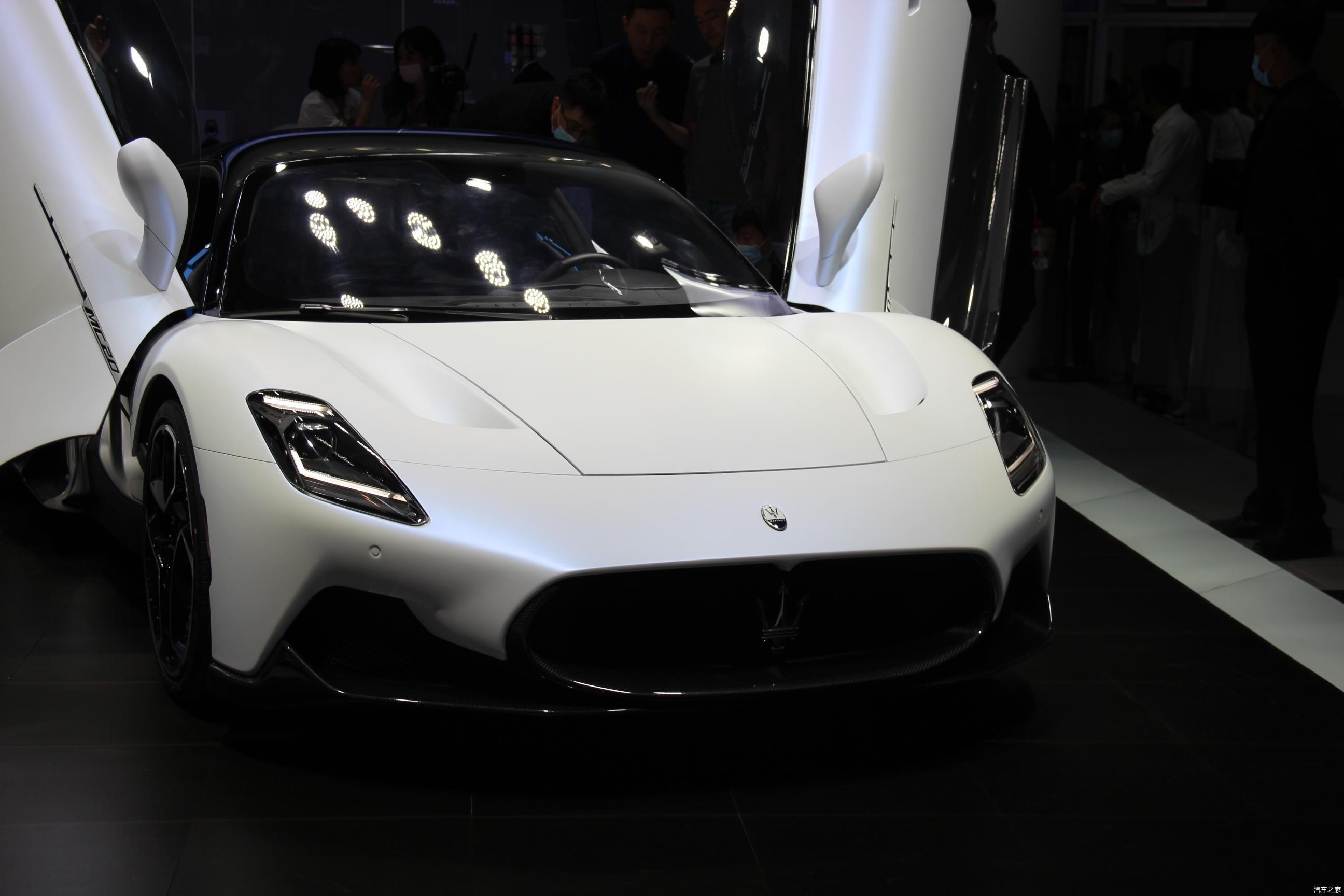 2020北京车展玛莎拉蒂mc20实拍全场最亮的仔