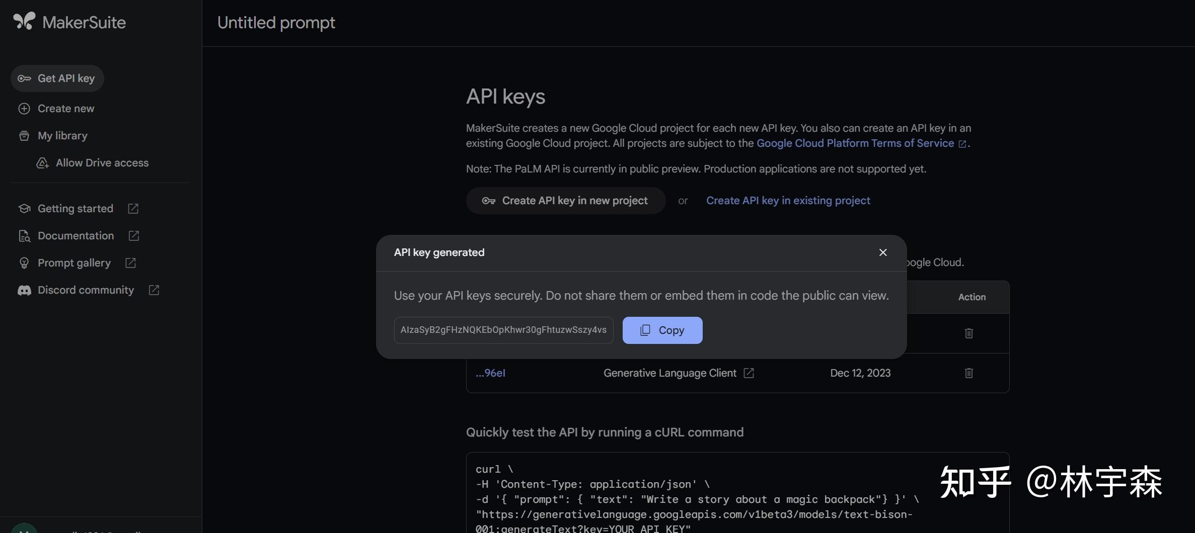 Google gemini api 