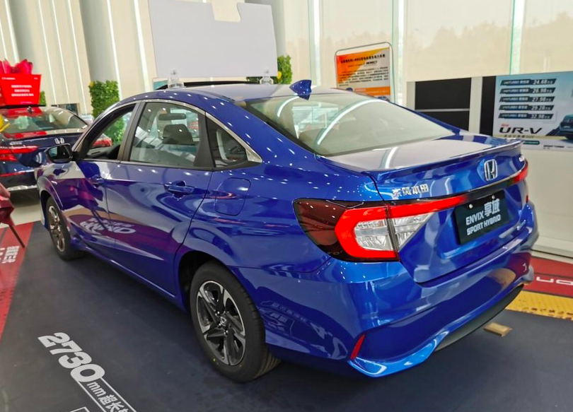 2021款本田享域最高优惠15万元车长4756mm配倒车盲区影像