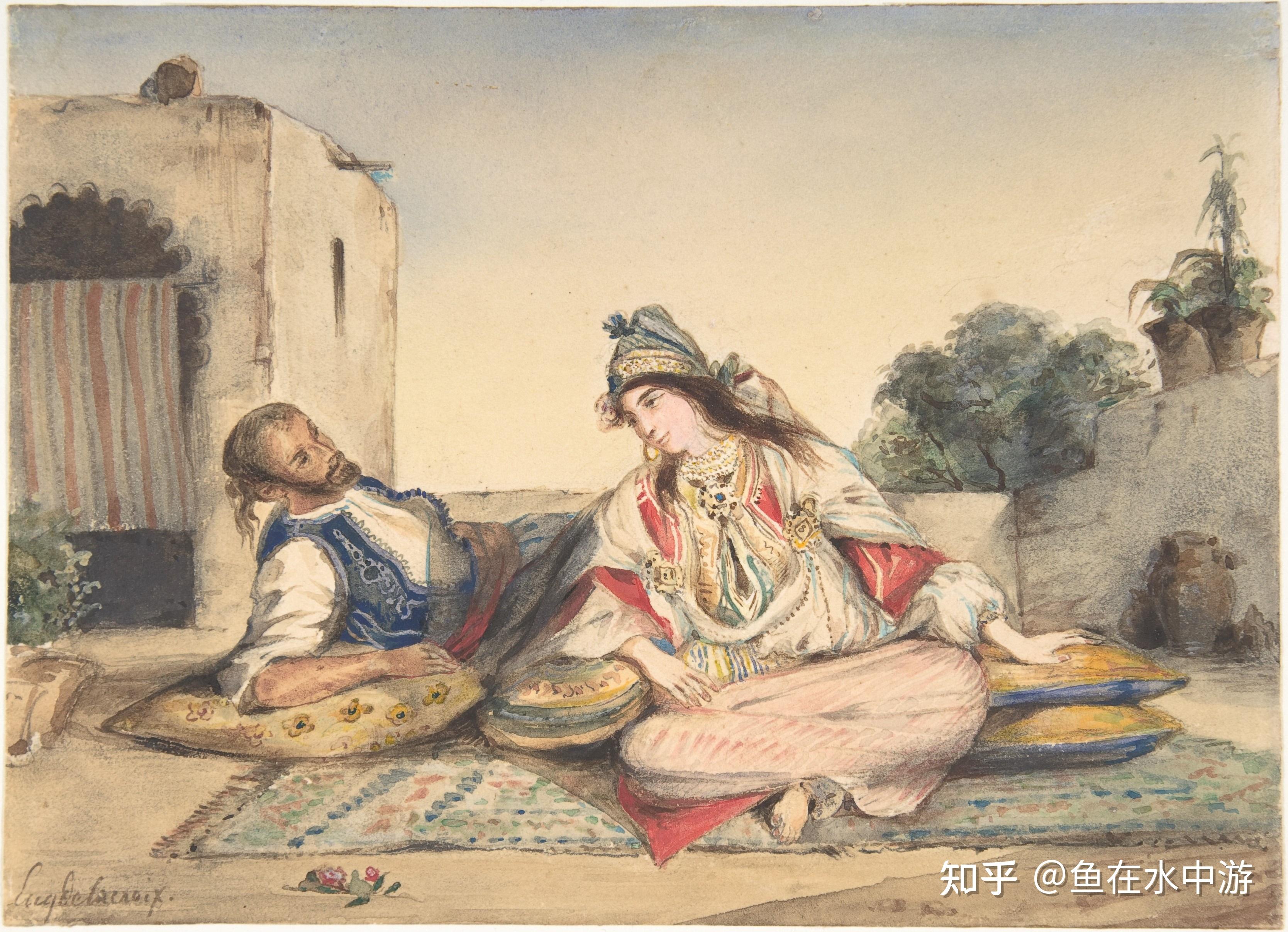 世界名画（三十一）欧仁·德拉克洛瓦（Eugene Delacroix） - 知乎