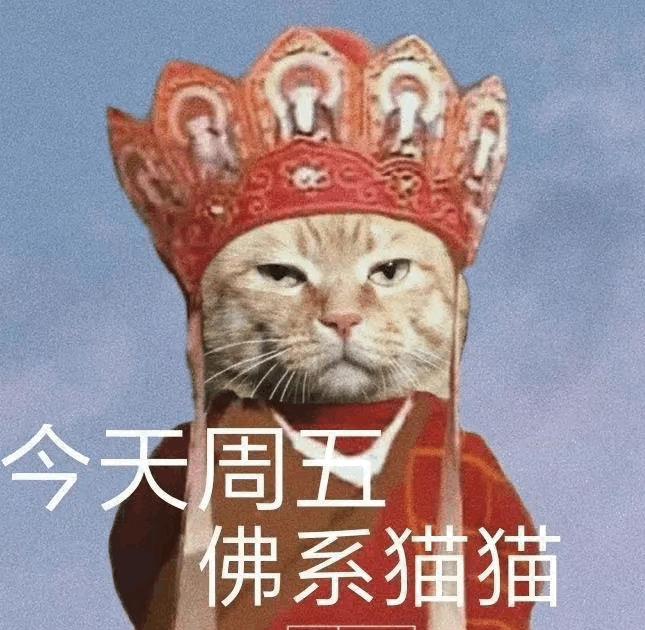星期五就要有星期五的态度有什么事周一再说吧