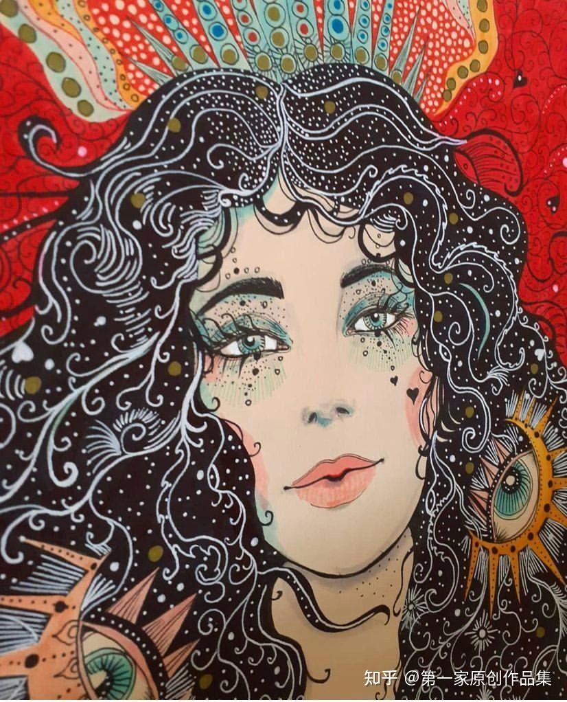 灵感来源绘画dariahlazativa