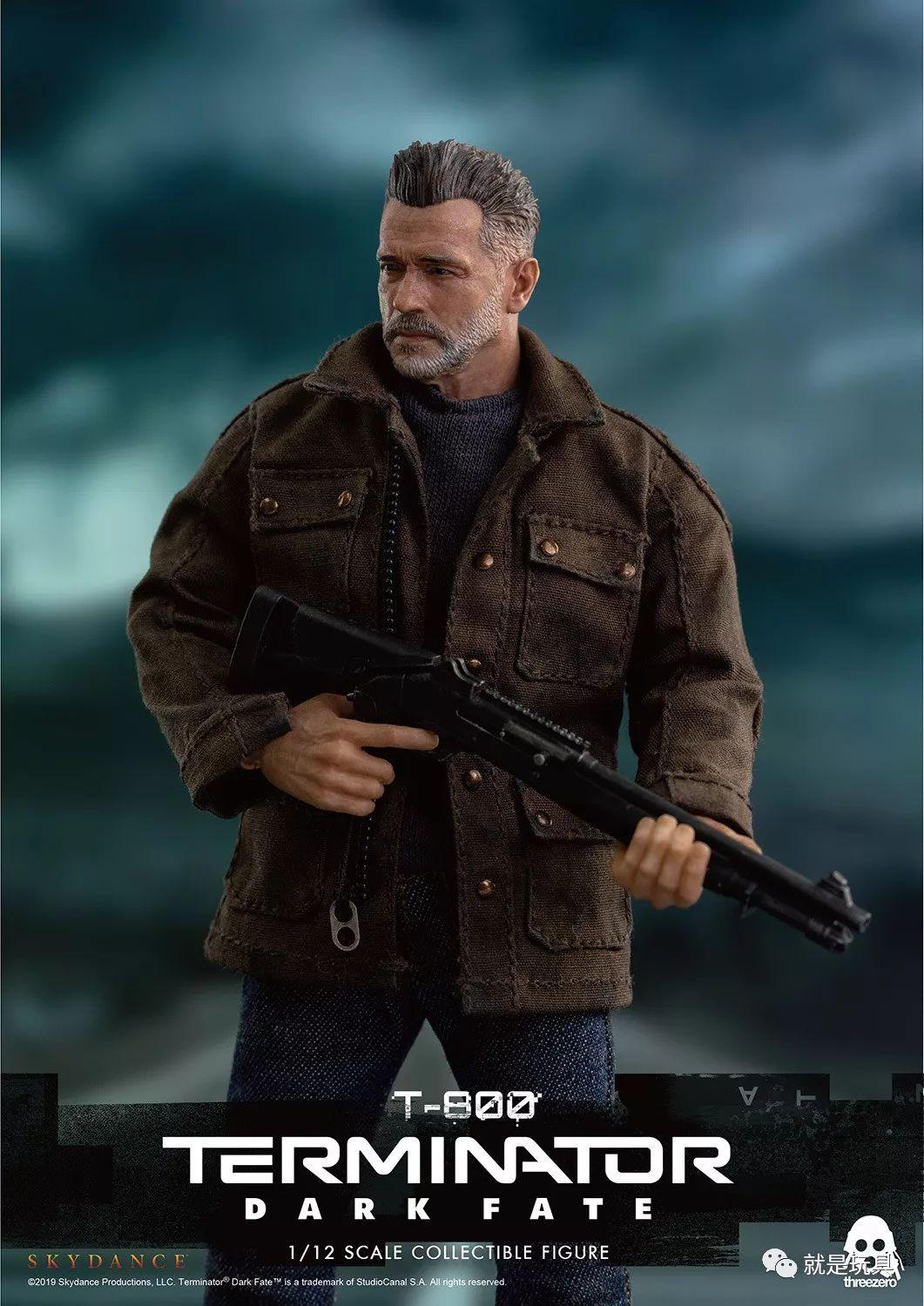 threezero终结者黑暗命运t800这是要进军6寸布衣了