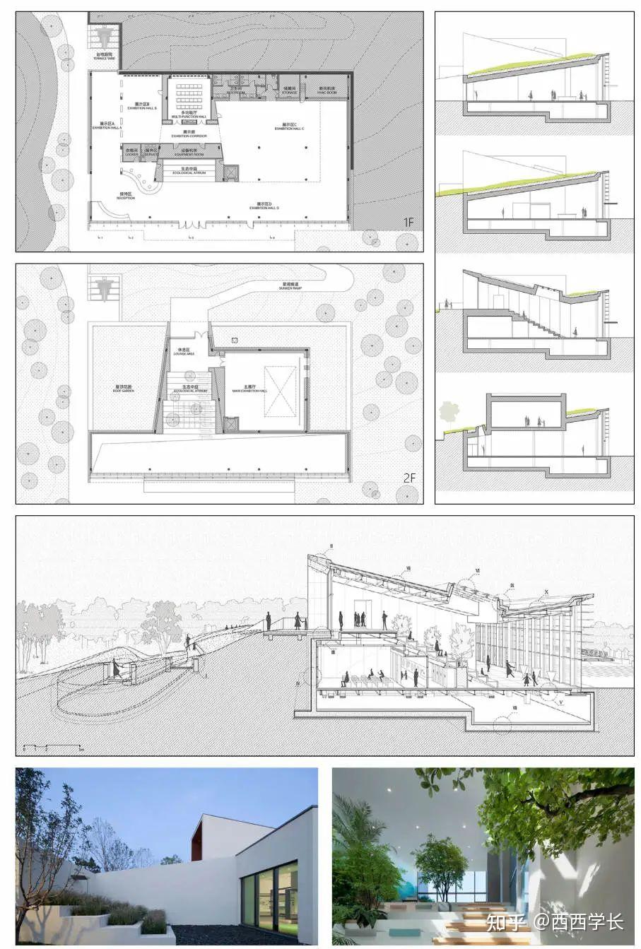 快題經驗丨關於建築快題案例抄繪方法的超全總結