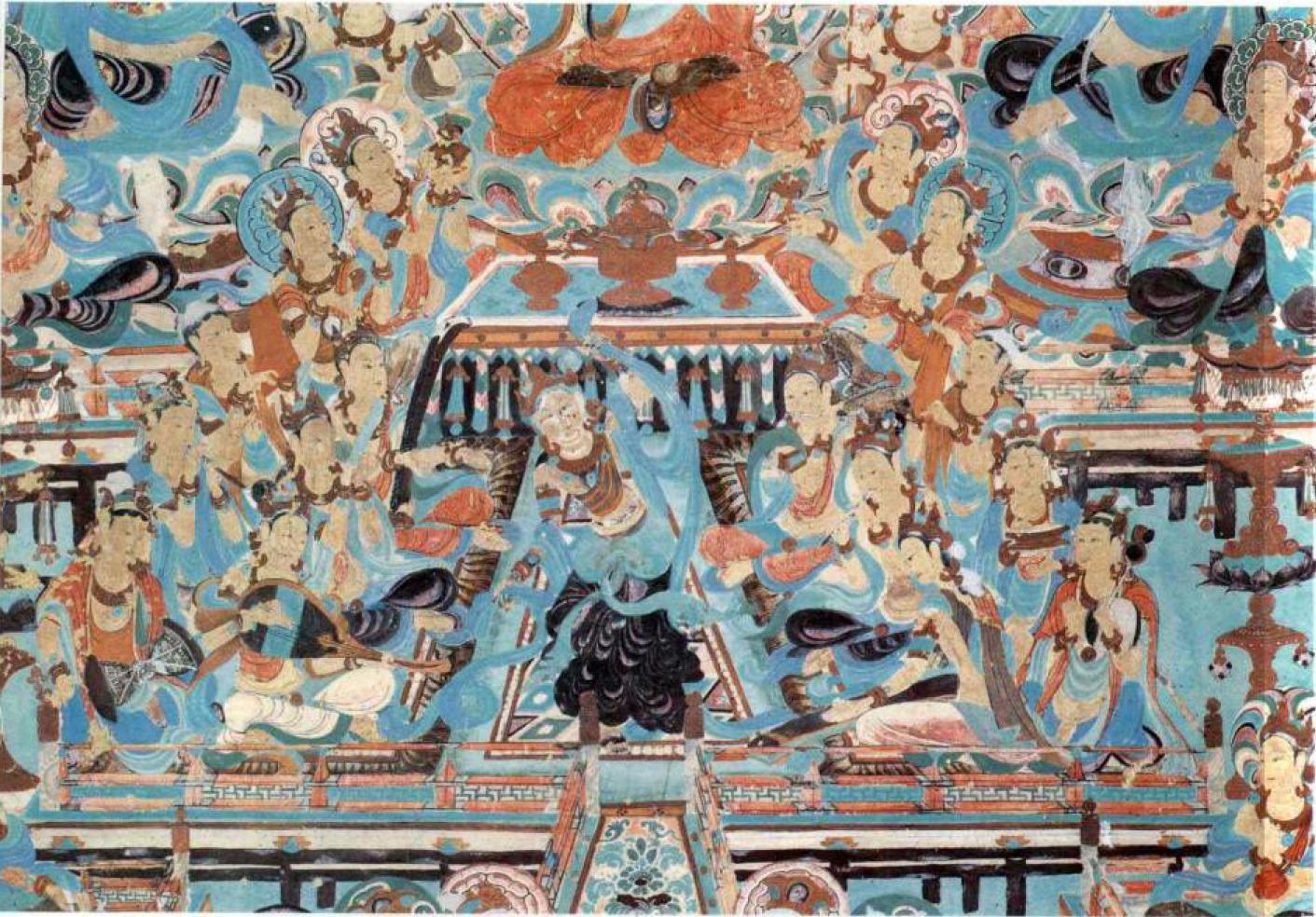 【神游千年,大美敦煌】晚唐-12窟-四壁三铺加屏风画,堂堂大观【高清大图200多幅】 - 知乎