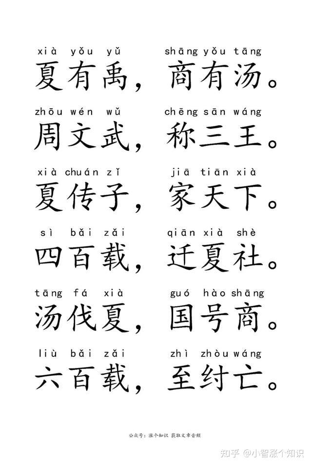 《三字经》的前世今生(含全文注音) - 知乎