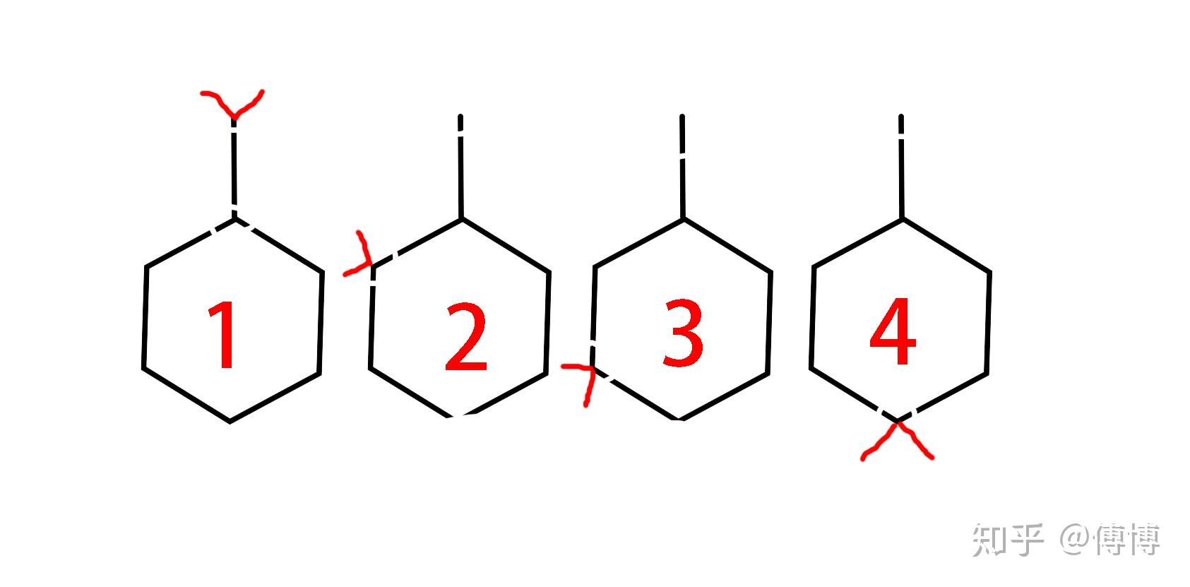 甲基环己烷的二氯代物有几种要考虑顺反异构与手性异构