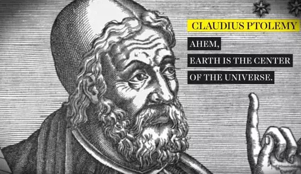 的火星  古罗马时代的埃及天文学家托勒密大叔认为地球是宇宙的中心