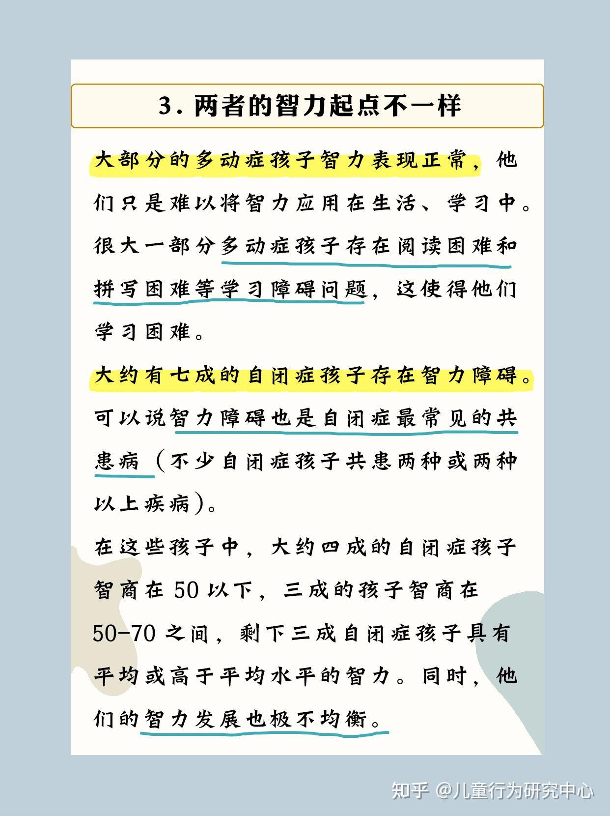 4点教你识别多动症与共患多动症之间的区别! - 知乎