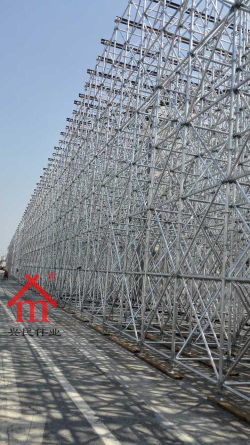 桥梁工程中满堂脚手架面积如何计算