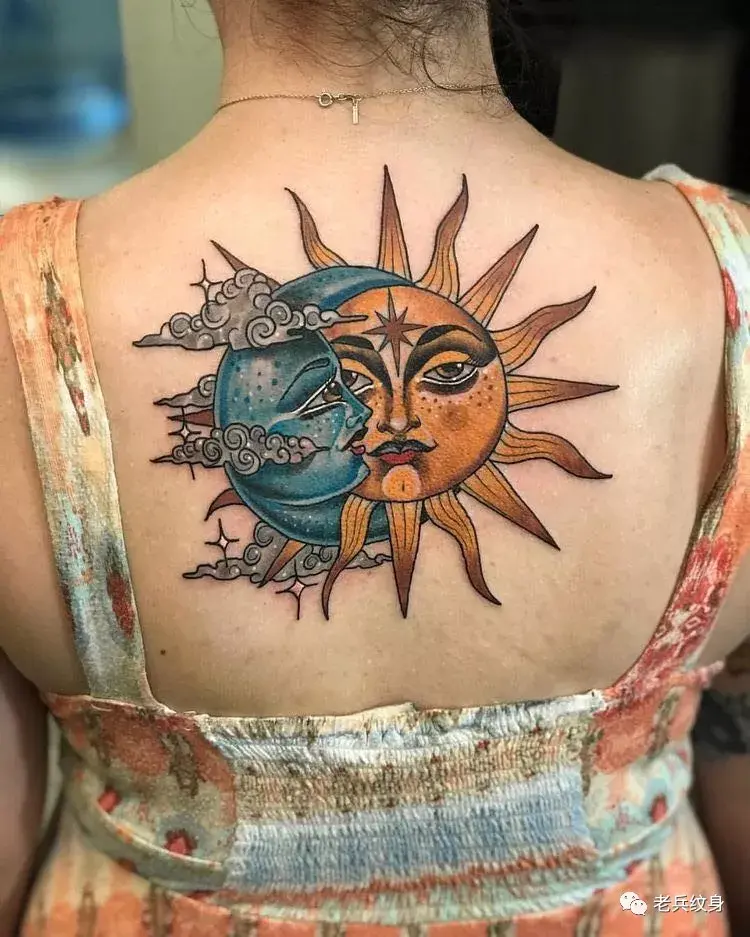 纹身素材——太阳神