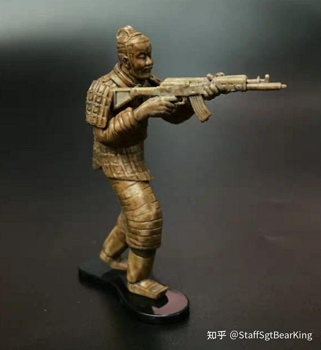 拿枪的兵马俑? - 知乎
