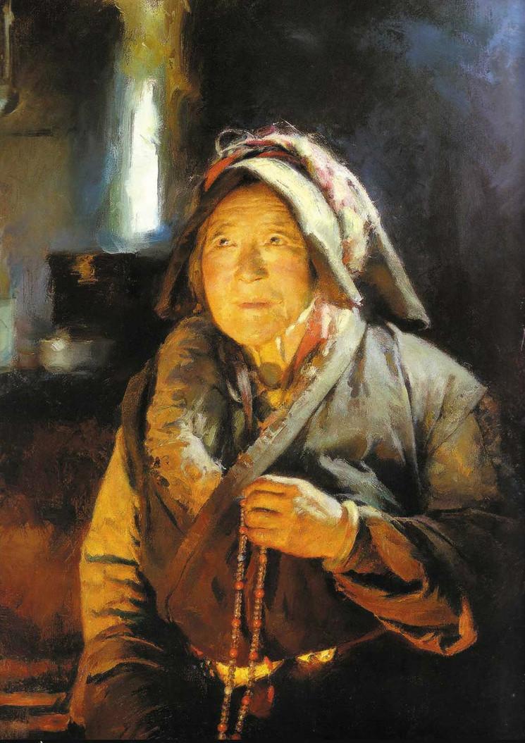 格调清新,用笔准确——旅美艺术家张文新油画人物作品