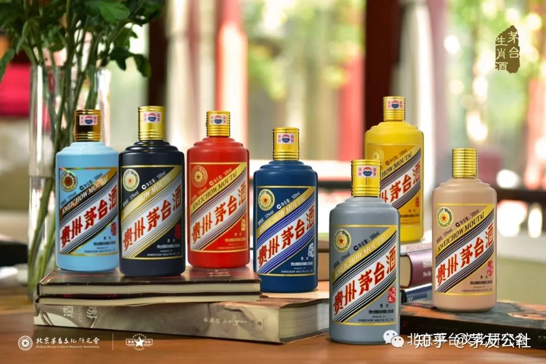 这八种颜色的茅台酒你见过吗