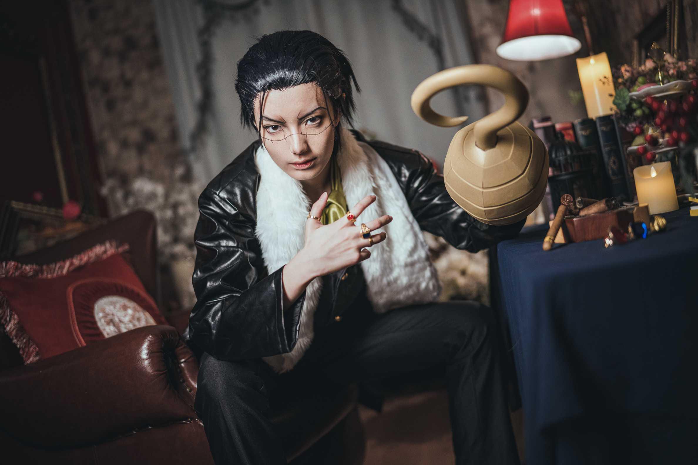 《海贼王》沙·克洛克达尔cosplay