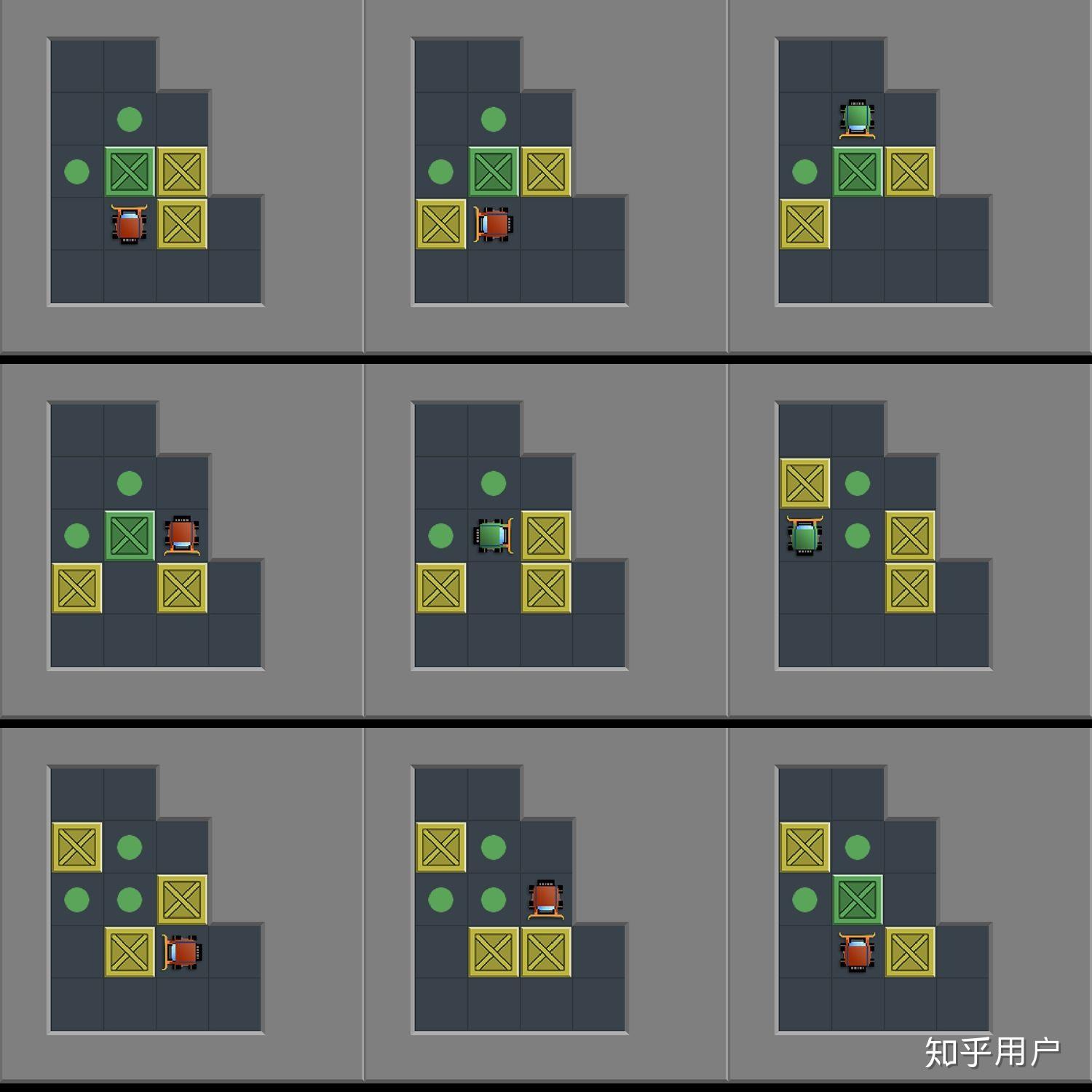 益智推箱子第一关?