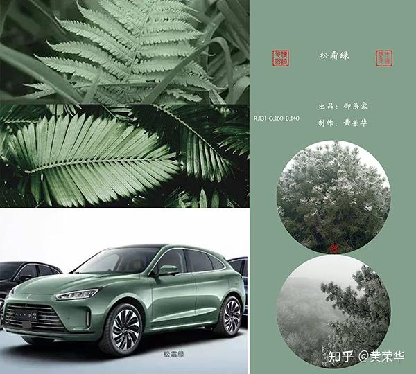 中国传统色:松霜绿 - 知乎