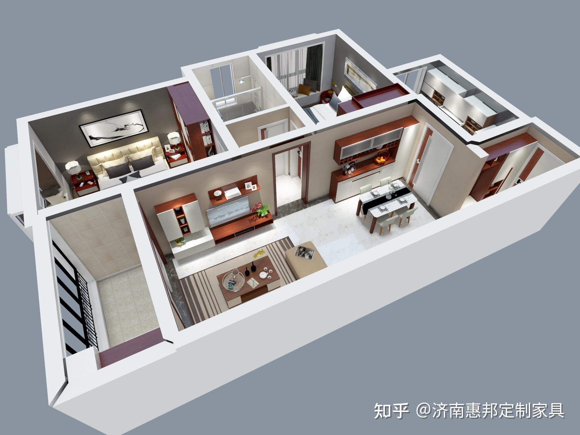 时下流行的n种全屋定制家具设计方案