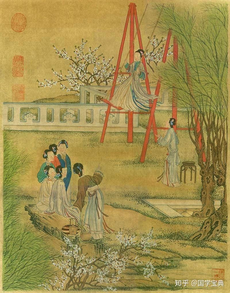 古代,农历三月三日被称为上巳节,这一天人们有很多满足实际需求的习俗