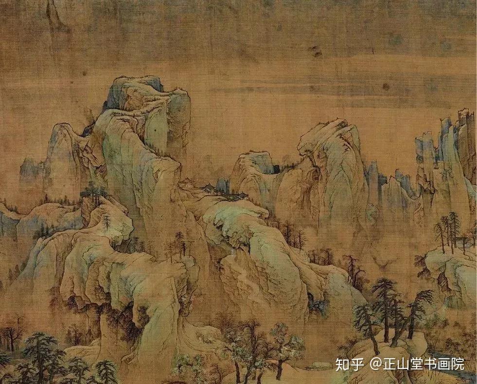 到了元明时期,黄公望,沈周等画家虽掌握画龙脉的"古法",但都秘而不宣.