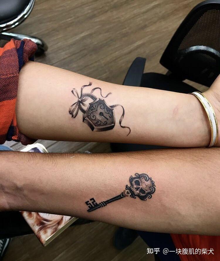 同心锁纹身lovebridgesfallingdown