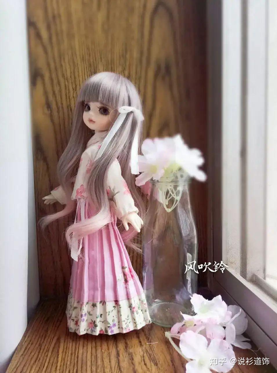 布艺手工制作汉服,明制袄裙详细步骤,给你的娃娃做套衣服吧